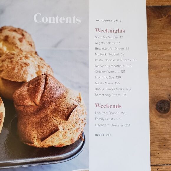 Once Upon A Chef Weeknight/Weekend Cookbook by Jennifer Segal Hardback 288 Page - Picture 12 of 16